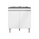 Ver imagem 1 de Balcão para Cooktop com Tampo Andreia 2 Portas Branco Ajl