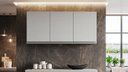 Ver imagem 2 de Armário Aéreo 3 Portas Premium 120cm Branco - Nathan