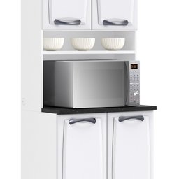 Paneleiro Duplo em Aço 80cm 4 Portas Nicho para Forno New Premium Itatiaia - 2