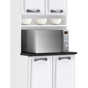 Paneleiro Duplo em Aço 80cm 4 Portas Nicho para Forno New Premium Itatiaia