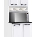 Ver imagem 5 de Paneleiro Duplo em Aço 80cm 4 Portas Nicho para Forno New Premium Itatiaia Branco