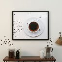 Ver imagem 1 de Quadro Decorativo Xícara Chá - 50x70cm:moldura Preta