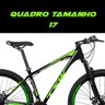 Bicicleta TSW Hunter Aro 29 Câmbio Shimano 21v Freio a Disco - Preto+Verde - 17 - 3