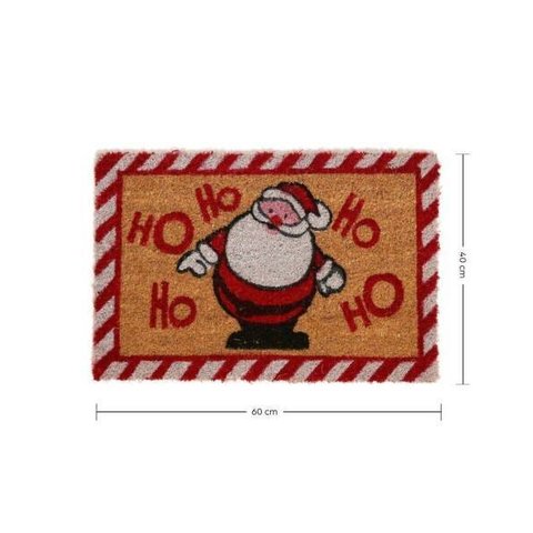 Tapete Capacho Natal Papai Noel 60x40cm