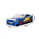 Ver imagem 3 de Cama Carro Infantil Mcqueen - Mcazul