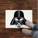 Ver imagem 2 de Tapete Capacho Darth Vader 60x40cm - Branco