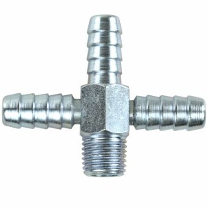 Espigão Fixo T Escama 5/16" X Rosca Macho 1/4" Pneumático Ar Comprimido