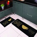 Ver imagem 1 de Kit Tapete Cozinha 2 Peças, Antiderrapante 120x40 / 60x40