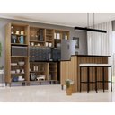 Ver imagem 4 de Cozinha Modulada com Bancada Completa 6 Peças com Tampos e sem Pia Isis Luciane Móveis