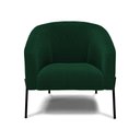 Ver imagem 3 de Cadeira Sala de Jantar Pé de Ferro Preto Kit 2 Stella Bouclê D03 - D'Rossi Cor Verde