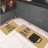 Kit Tapete Capacho Cozinha 2 Peças Antiderrapante 120x40 / 60x40 Cm. - 1
