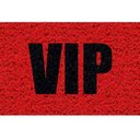 Ver imagem 1 de Tapete Capacho Vip 60x40cm - Vermelho