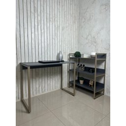 Mesa Home Office Champagne e Versato - 2