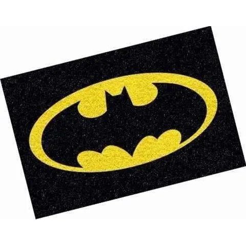 Tapete Capacho Símbolo Batman 60x40 cm.