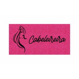Tapete  Cabeleireira Antiderrapante. - 90x60 - Pink - 2