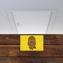 Ver imagem 2 de Tapete Personalizado Chewbacca Star Wars 60x40cm - Amarelo