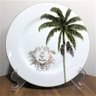 Prato palmeira bodas de porcelana 20 anos de casamento - 1