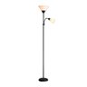 Luminária de Piso Articulada Duas Lâmpadas Abajur - 1