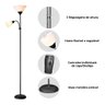 Luminária de Piso Articulada Duas Lâmpadas Abajur - 3