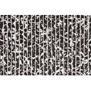 Ver imagem 4 de Tapete Passadeira Emborrachada Pvc Antiderrapante 0,65x4,00m Textura Branco Preto
