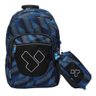 Mochila Masculina Com Estojo - Azul - 1