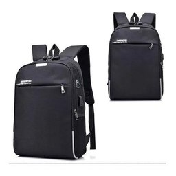 Mochila Notebook Executiva USB Fone de Ouvido - Preto - 2