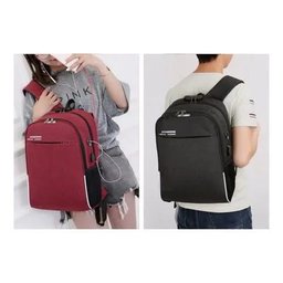 Mochila Notebook Executiva USB Fone de Ouvido - Preto - 4