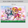 Painel Festa Infantil Personalizado Tecido Patrulha Canina PA05 - 2