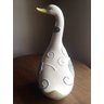 Pato de Porcelana- Feito e Pintado À Mão. Produto Exclusivo - 5
