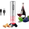 Abridor Vinho Saca Rolha Elétrico Bateria Recarregável Lorben - 1