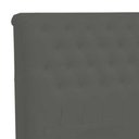 Ver imagem 2 de Cabeceira Dama 1,95 Cm Cama Box king Size Suede Grafite
