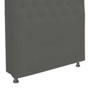 Ver imagem 4 de Cabeceira Dama 1,95 Cm Cama Box king Size Suede Grafite