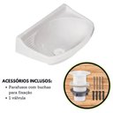 Ver imagem 3 de Lavatorio Plastico Pequeno Metasul Branco