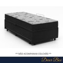 Ver imagem 2 de Cama Solteiro Box Baú com Pistão Cama Auxiliar Monte Carlo Quarto Moderno