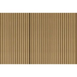 Módulo Cozinha Nesher Rainha Armário C/ 2 Portas Ripadas 120 Cm Nature - Nesher - 5