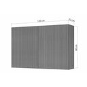 Ver imagem 2 de Módulo Cozinha Nesher Rainha Armário com 2 Portas Ripadas 120 Cm - Nesher