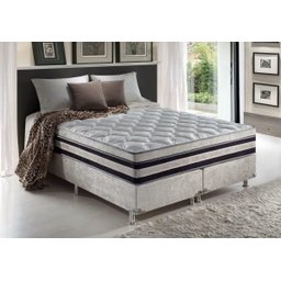 Colchão Queen Shalom Life com Infravermelho Magnético Quântico Vibratório Terapêutico Sleep - 1