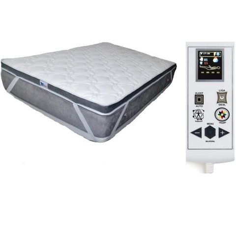 Pillowmanta Energia Quântica 21 Massagem Magnético Sleep Infravermelho Longo Terapêutico-Solteiro