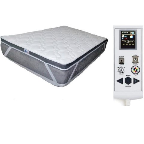 Pillowmanta Quântica 21 Massagem Magnético Sleep Infravermelho Longo Terapêutico-Queen Sise