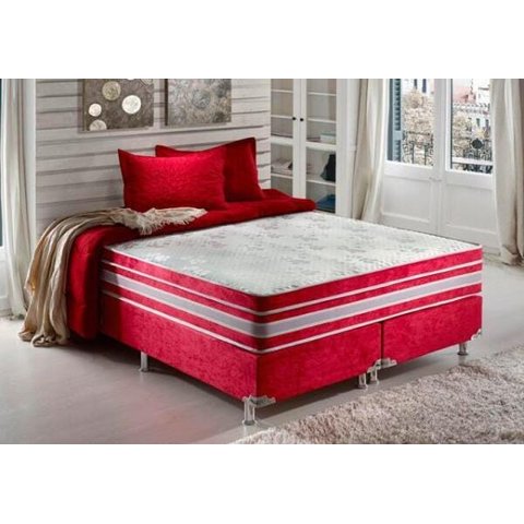 Colchão King Shalom Life Super Magnético Massageador Terapêutico Quântico Infravermelho Longo Sleep