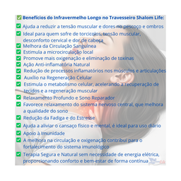 Travesseiro para Ronco Terapêutico Postura Dor Cervical Apneia do Sono Magnético Infravermelho Longo - 2