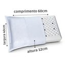 Ver imagem 3 de Travesseiro para Ronco Terapêutico Postura Dor Cervical Apneia do Sono Magnético Infravermelho Longo