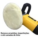 Ver imagem 5 de Politriz Automotiva Angular Profissional 7 Pol 1600w Máquina Polimento Polir 110v Importway Iwpoa