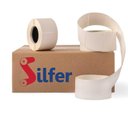 Ver imagem 1 de Etiqueta Térmica Adesiva 40x40mm Branca (caixa com 36 Rolos) - Silfer