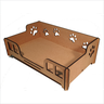 Cama Para Cachorro Pet Caminha Sofa Casa Mdf Cru Gato - 2