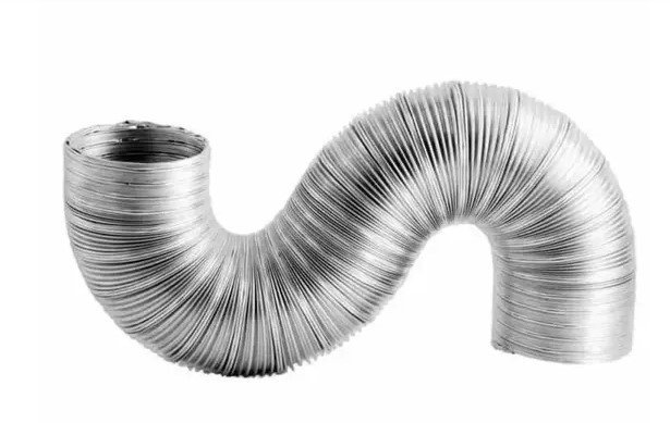 Tubo flexivel de aluminio 130mm x 1mt wdb - 4