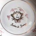 Ver imagem 2 de Prato Porcelana Bodas De Bronze 8 Anos De Casamento