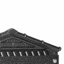Ver imagem 5 de Caixa de Correio Colonial Mini Tijolinho 893650 Ferro Fundido Prata Embutir Meio Tijolo Kala