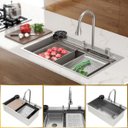 Ver imagem 1 de Cuba para Cozinha Gourmet Miami Cascata Aço Inox 304 Goldenx