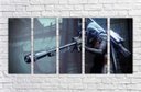 Ver imagem 1 de Quadro Decorativo Destiny Games Jogos Quartos Salas Interiores Mosaico 5 Peças Com Moldura